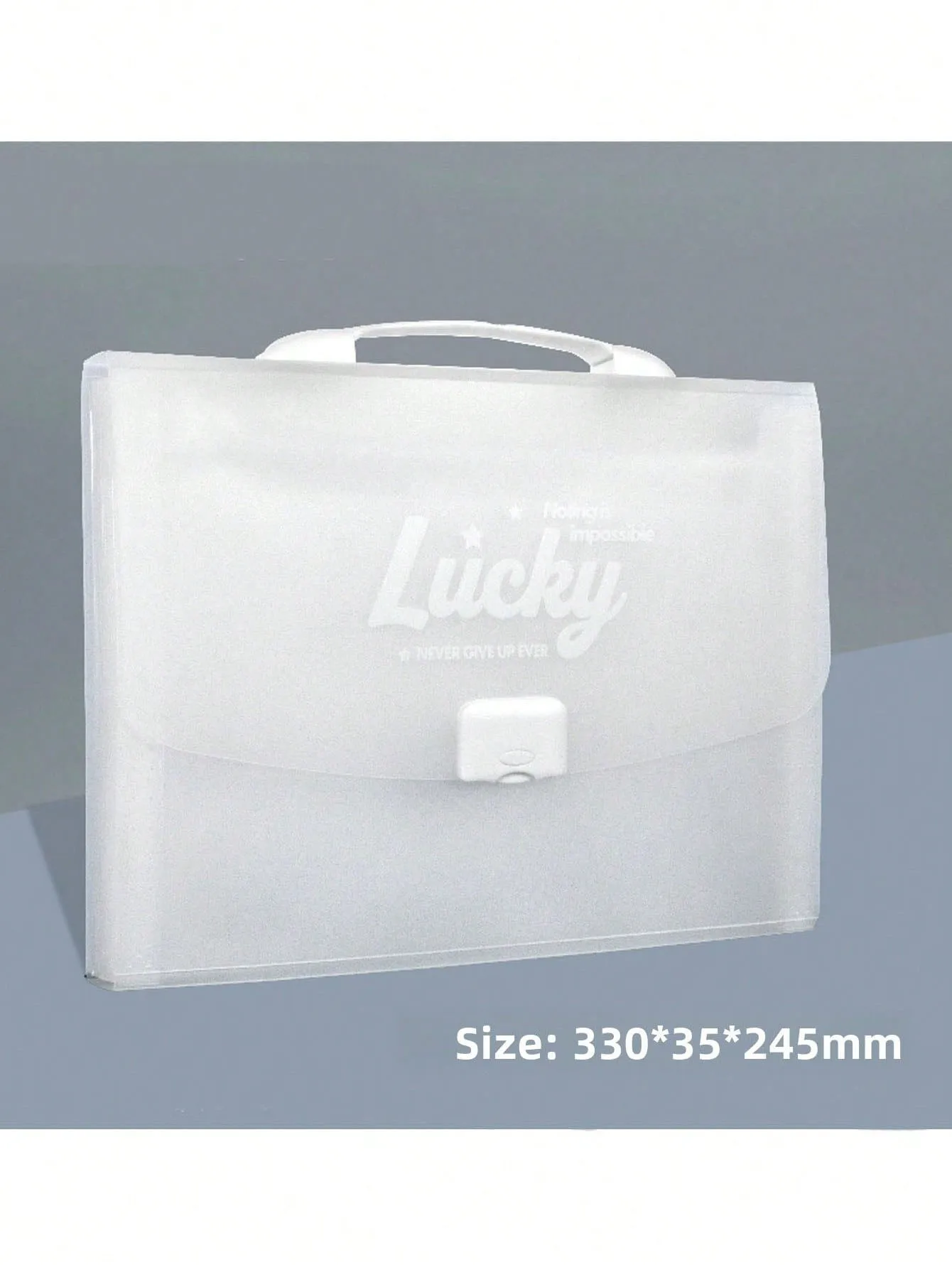 

13 layer large capacity organ clip, simple to hold. Each layer can hold 40 sheets of paper, suitable for storage folders