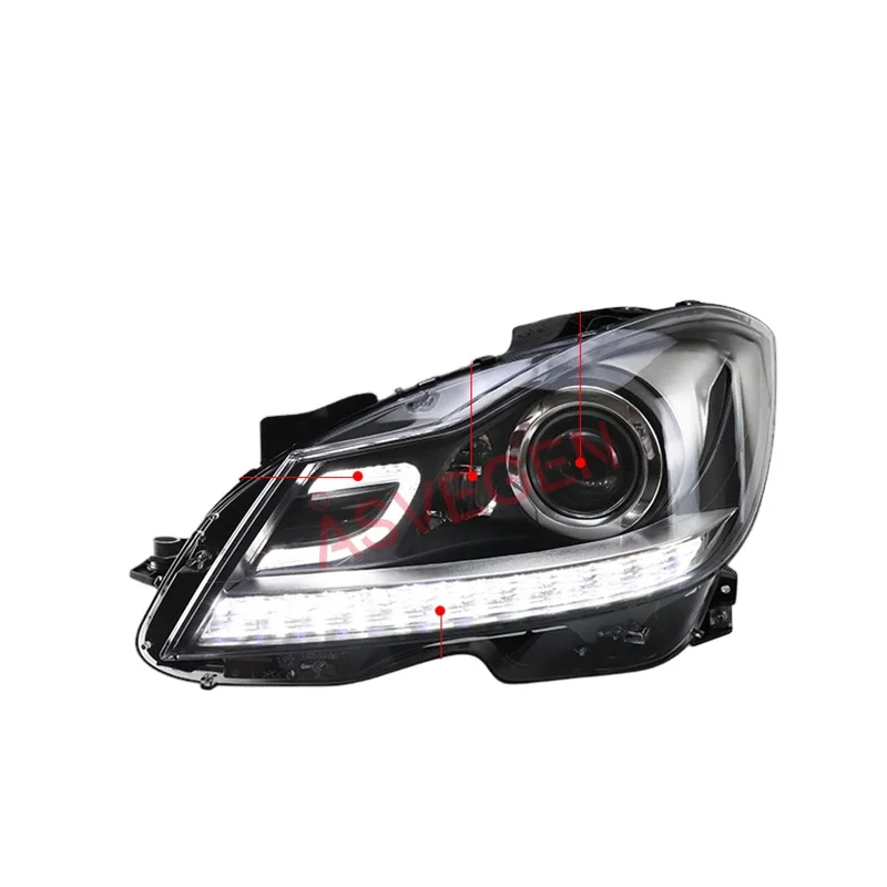 Auto Lighting System Head Lamp New Design Full LED Head Light Assembly For Mercedes-Benz W204 2012-2014