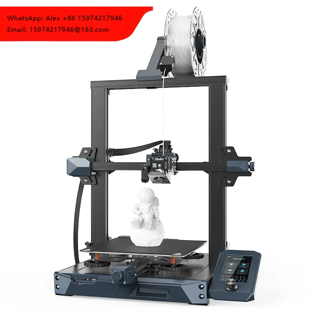 Creality Ender-3 S1 3D Printer, Sprite Dual-gear Direct Extruder, Dual Z-axis Sync, Bend Spring Sheet To Release Print
