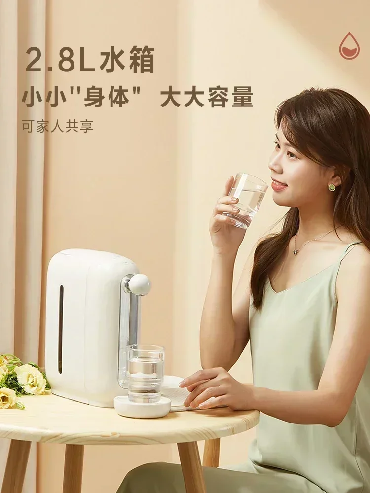 Dispensador de água instantâneo, quente, desktop, casa, automática, direto, máquina de beber, isolamento inteligente, garrafa de água elétrica