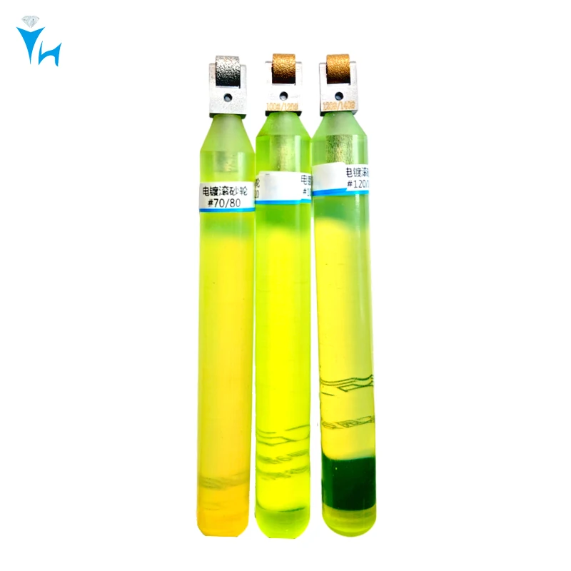 Yuhe Electroplating Dull Wheel Engraving Cutters Jewelry Carving Grinding Bead Jade Jewelry Carving Polishing Tool 3pcs