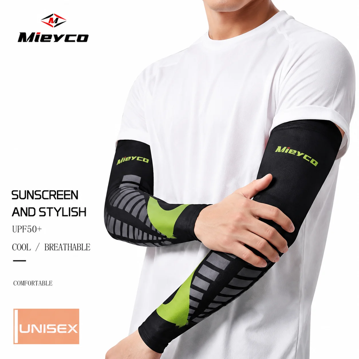 Cycling Arm Sleeves Men Women Breathable Quick Dry UV Protection Bicycle Cover Cuff Running Climbing Sports Sun Sleeves