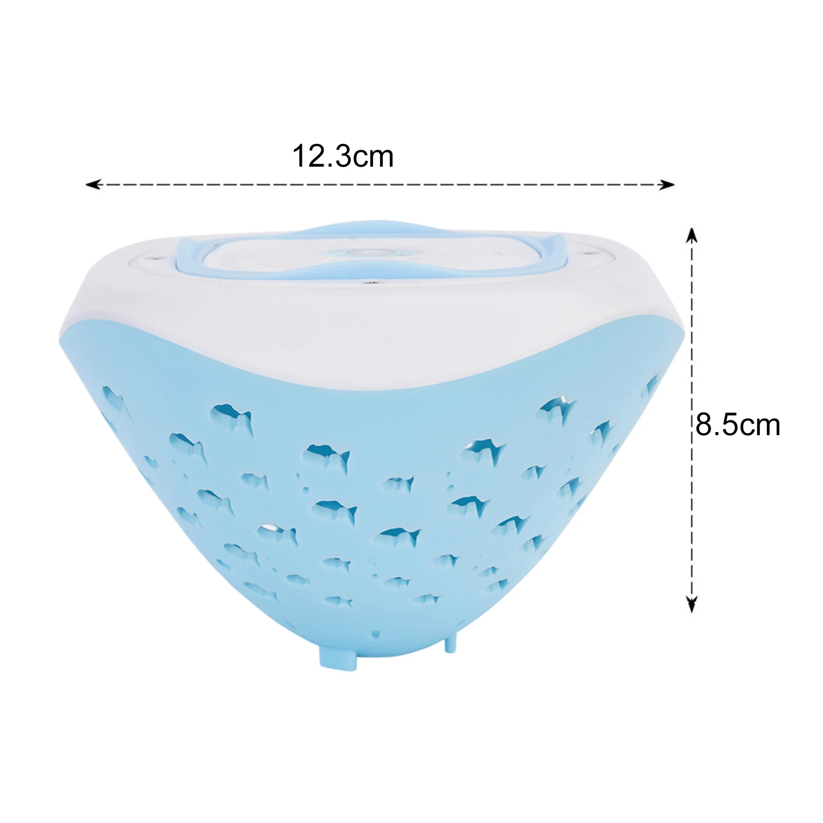 Lampe sous-marine multicolore, projecteur de fontaine à motif de poisson, 4 couleurs, accessoires de piscine à piles