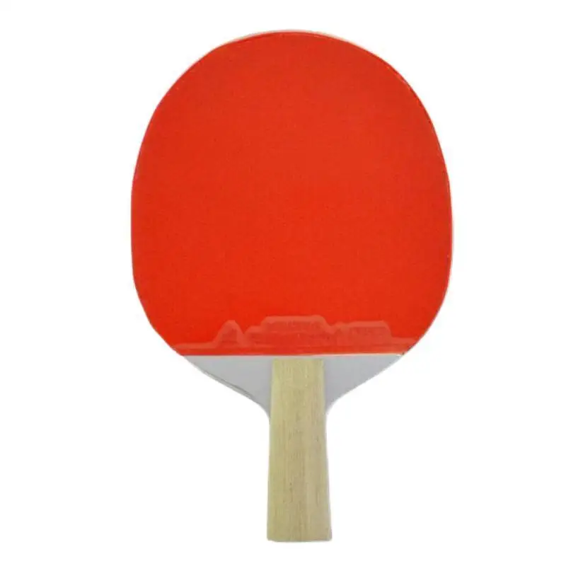 Raqueta de tenis de mesa de acero al carbono, 1 piezas, mango corto y largo, profesional, hoja de Ping Pong pesado