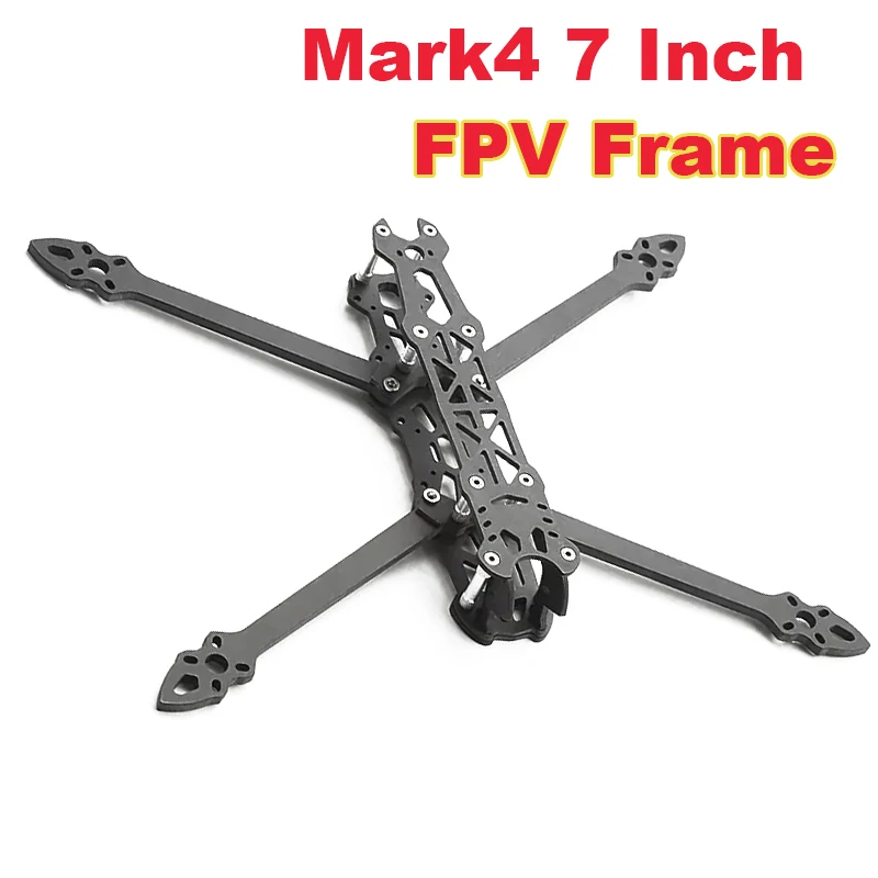 

Mark4 7inch 295mm with 5mm Arm Thickness Quadcopter Frame 3K Carbon Fiber for 7" FPV Freestyle RC Racing Drone Frame Kit