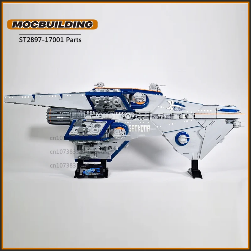 Space Movie MOC UCS Teroch-class Cruiser Building Block Technology Bricks DIY Assembly Model Collection Display Toys Xmas Gifts