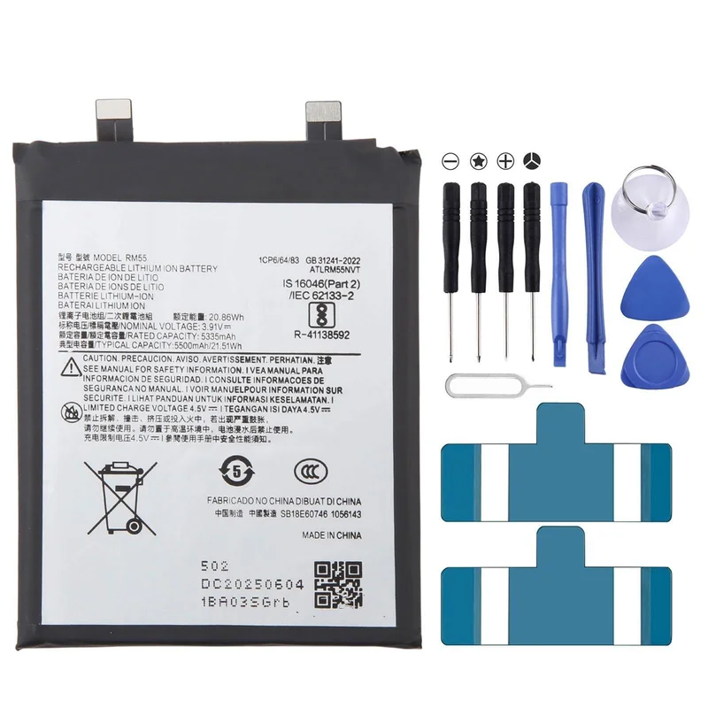 For Motorola Edge 60 Fusion XT2503-2 5500mAh RM55 Battery