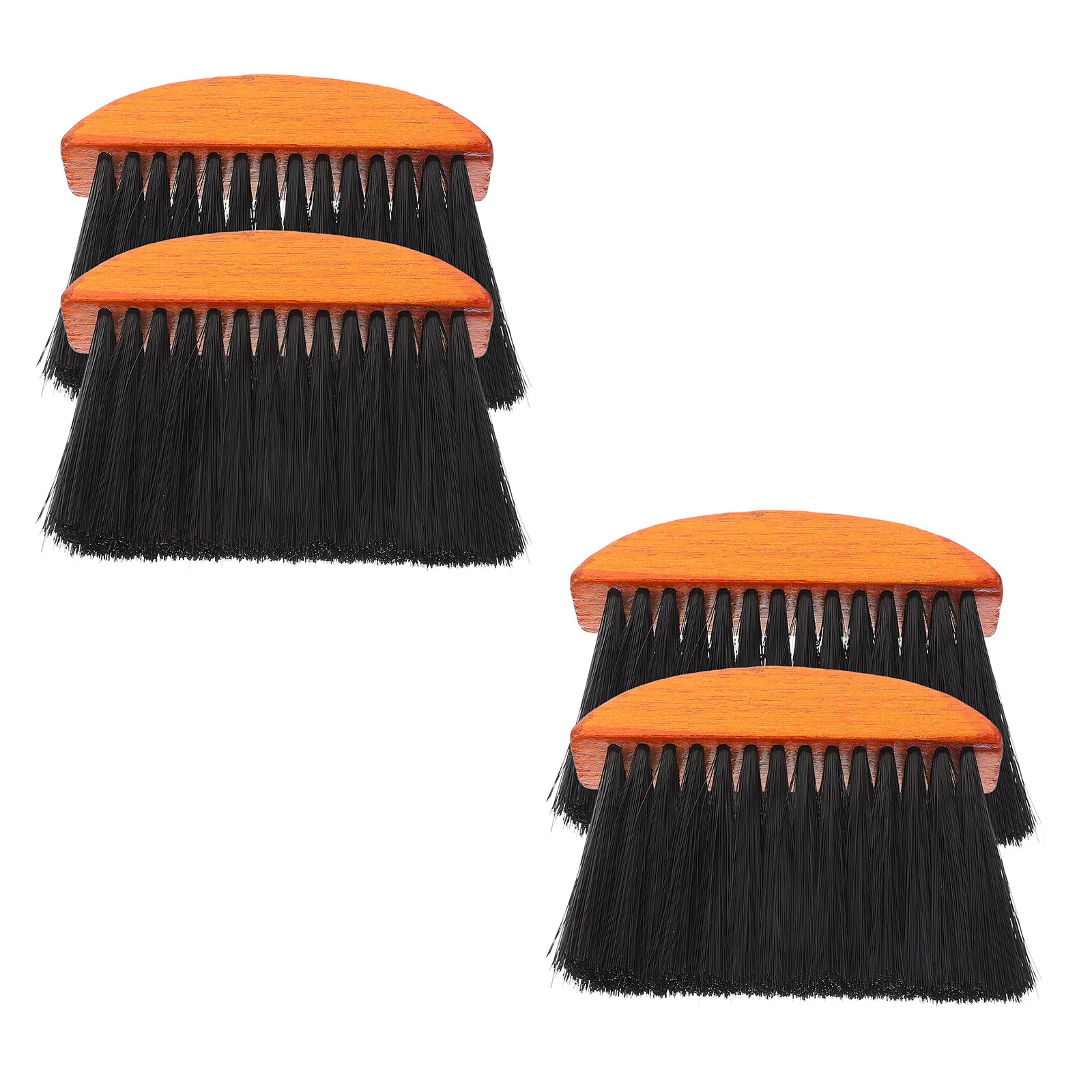 4Pcs Small Cleaning Brushes For Fireplace Cleaning Housekeeping Wood Handle Whisk Broom Stove Tools Chimney Sweep