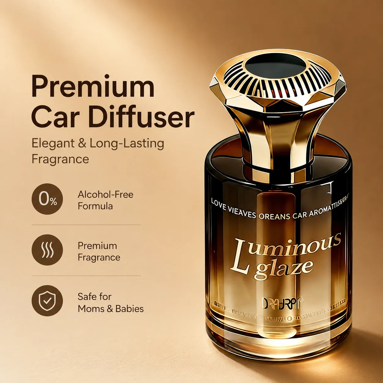 Hilton Hotel's New Car Fragrance Diffuser Offers Long-lasting Scent and Is A Premium Car Interior Car Air Fresher