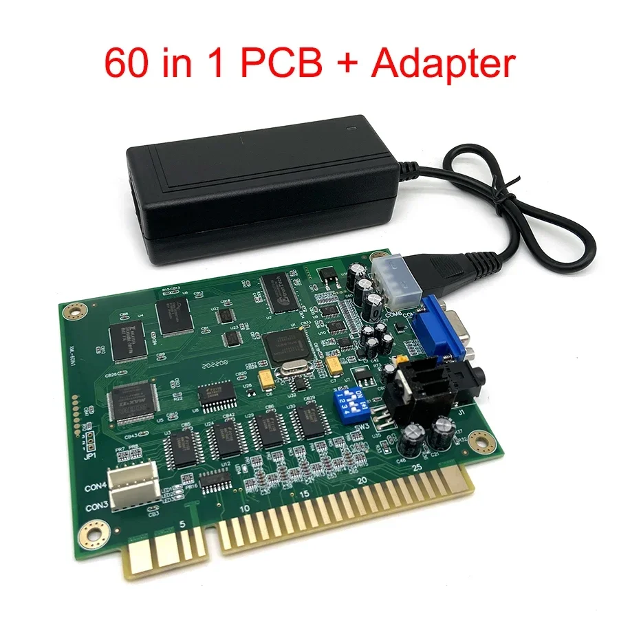 Classic Jamma PCB Multi Game Board for Horizontal or Vertical