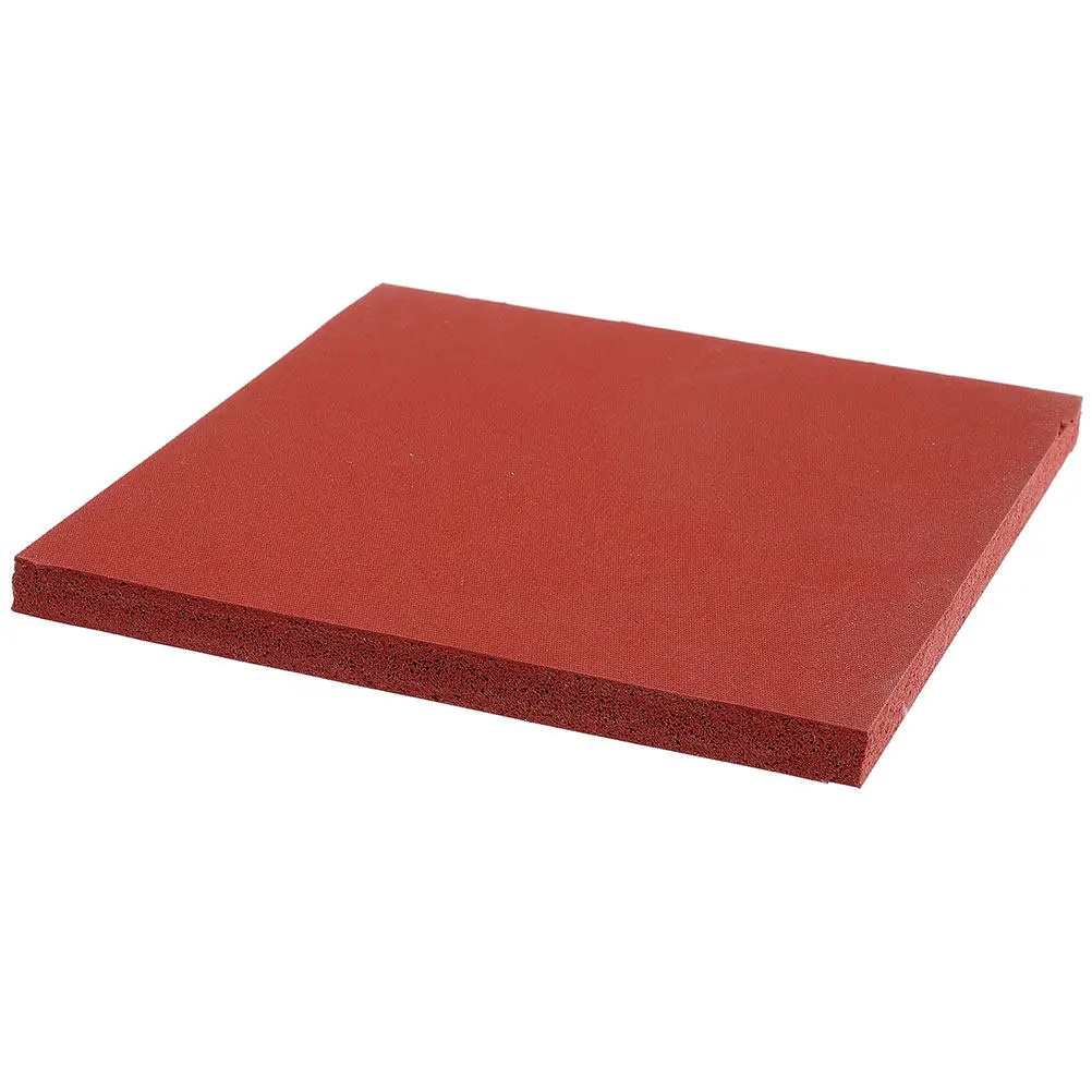 Reusable Silicone Heat Press Mat Small Square Washable Heat Transfer Replacement Pad High Temp Insulation Sublimation Ironing