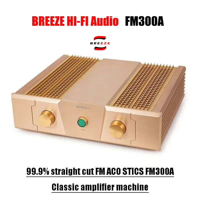 

BREEZE 99.9% straight cut FM ACO STICS FM300A classic amplifier machine, a regular model of Xiao's second power amplifier