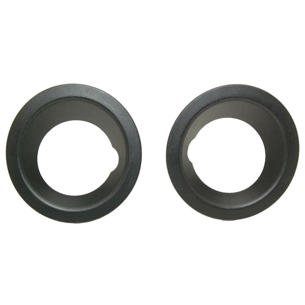 1 زوج المصد الأمامي الضباب ضوء شواء Foglamp حلقة غطاء غطاء استبدال لسيارات BMW X3 E83 2004 2005 2006 51113400911 51113400912 #6