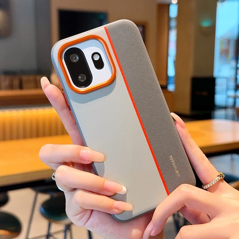 

Fashion For OnePlus 15T Phone Case Protective Color Collision PC Hard Shell Line Shockproof Back Cover