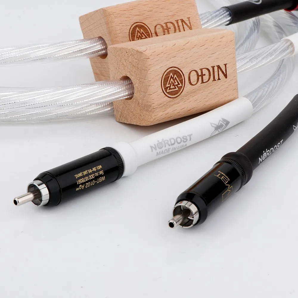 ODIN NORDOST posrebrzana osłona RCA do XLR interconnect kabel do transmisji danych kabel męski żeński RCA XLR kabel Audio przedłużacz