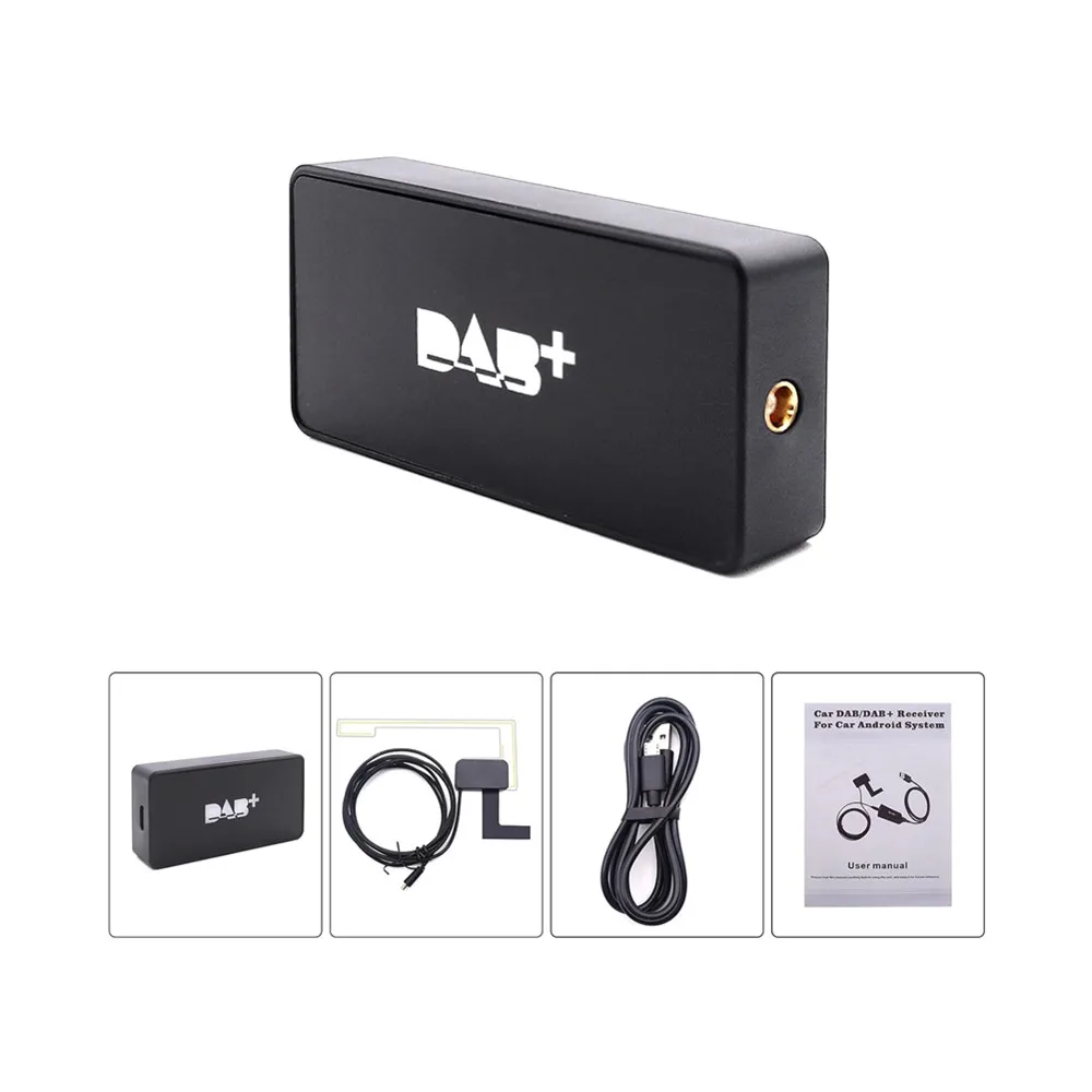 

Digital Audio Broadcast DAB and Box Radio Receiver, Adapter with Antenna for Android System