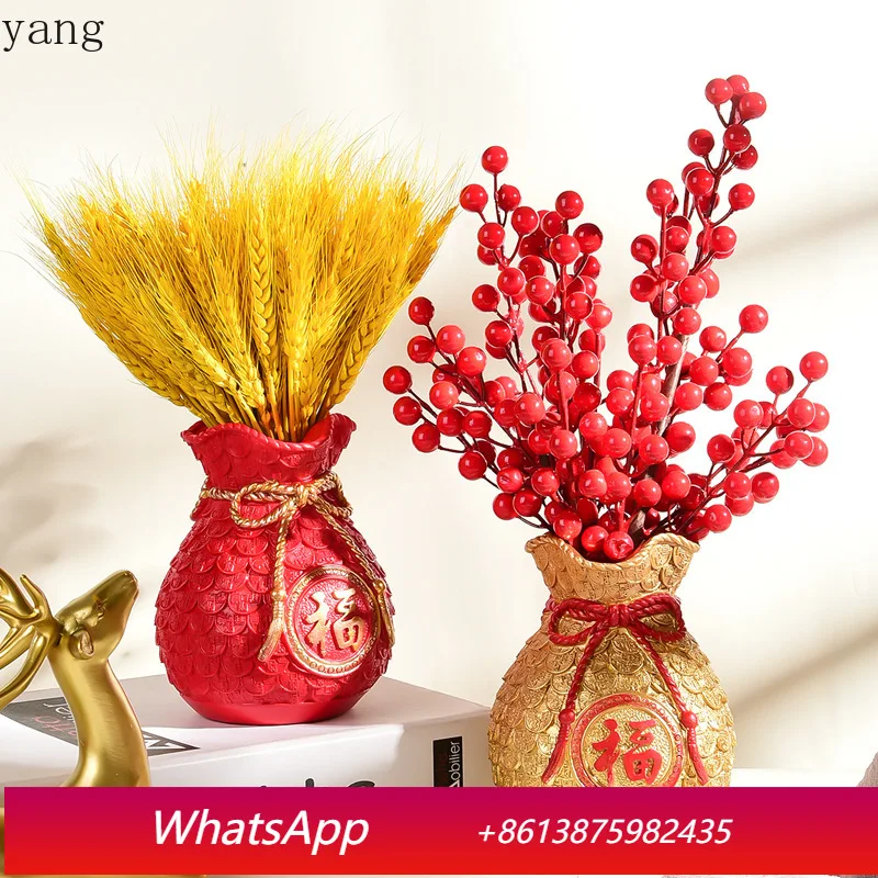 CX resin ornament makes a fortune at home, which means savings bag, safe fortune, opening barley gift
