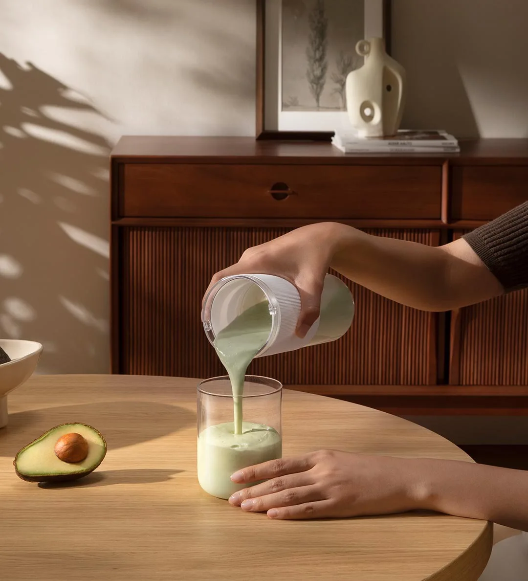 Xiaomi Mijia Portable Juicer 2 Fruit Automatic Juicer Type-C Charging Automatic Rinse Household 300ML Capacity Juicer -CN image 6