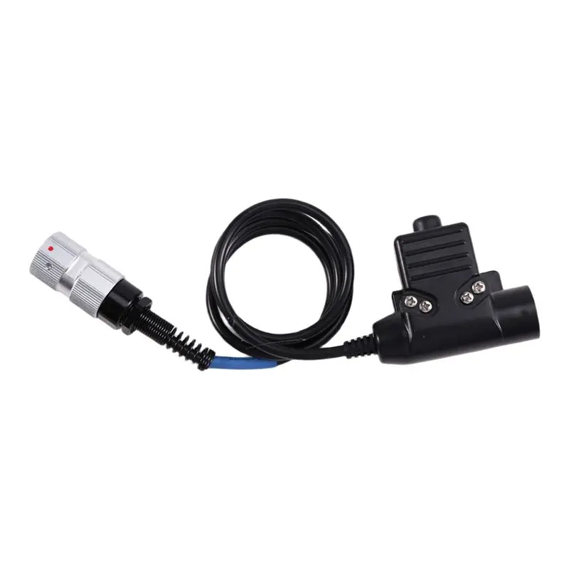 ABJX New U94 6 Pin Shooting Headphones Adapter For PRC 152 PRC 148 PTT For PELTO COMTA EARMOF NOTO Plug