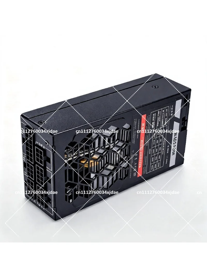 500W Full Modular 1U Mini Silent Power Supply for 600W ITX Small Chassis, Long Service Life PC Power Unit