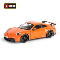 Bburago 1:24 Porsche 911 GT3 Sports Car Static Die Cast Vehicles Collectible Model Car Toys