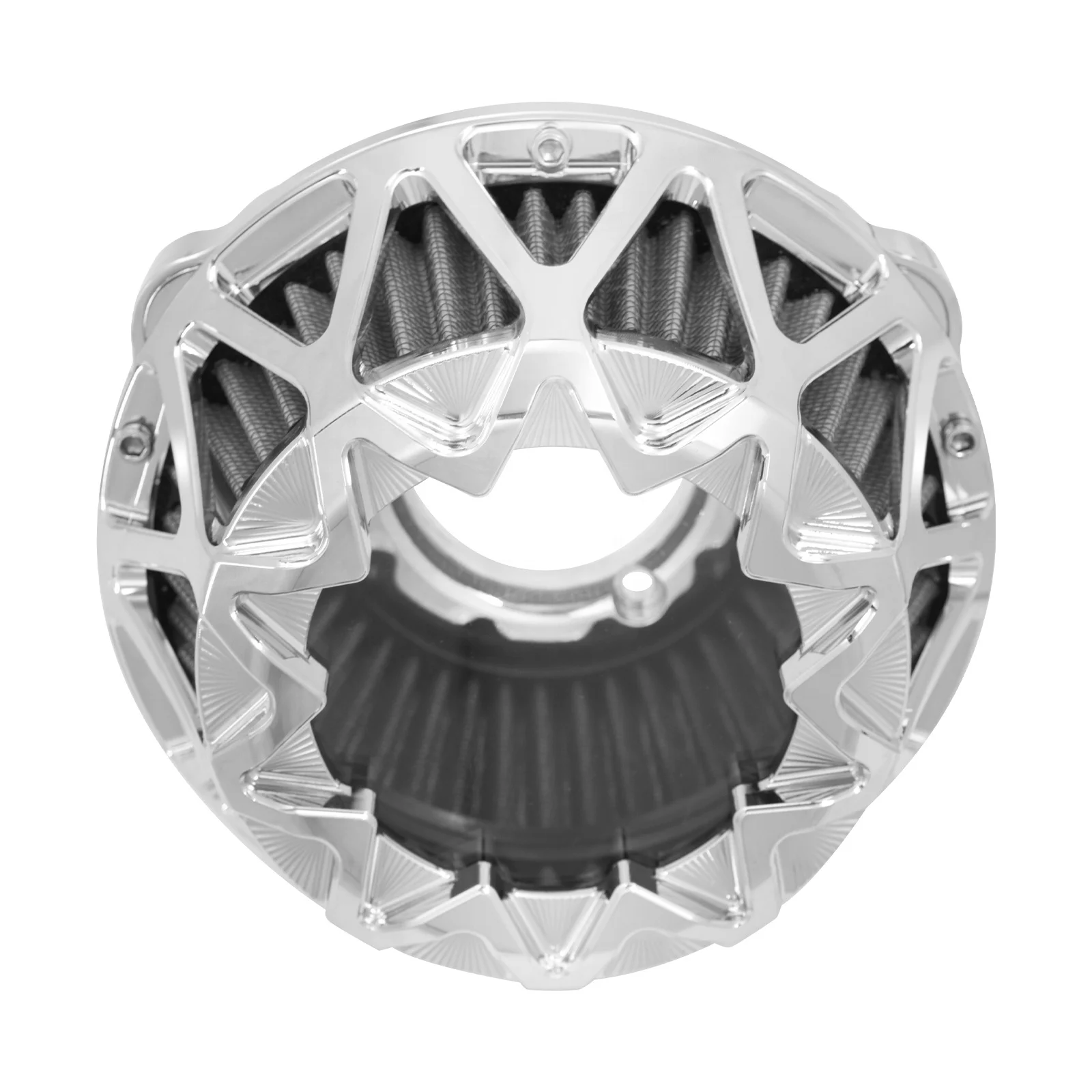 

STLF Air Cleaner Intake Filter for Dyna Sportster XL1200X Forty-Eight Touring Road King Softail FXBR Breakout Motorcycle