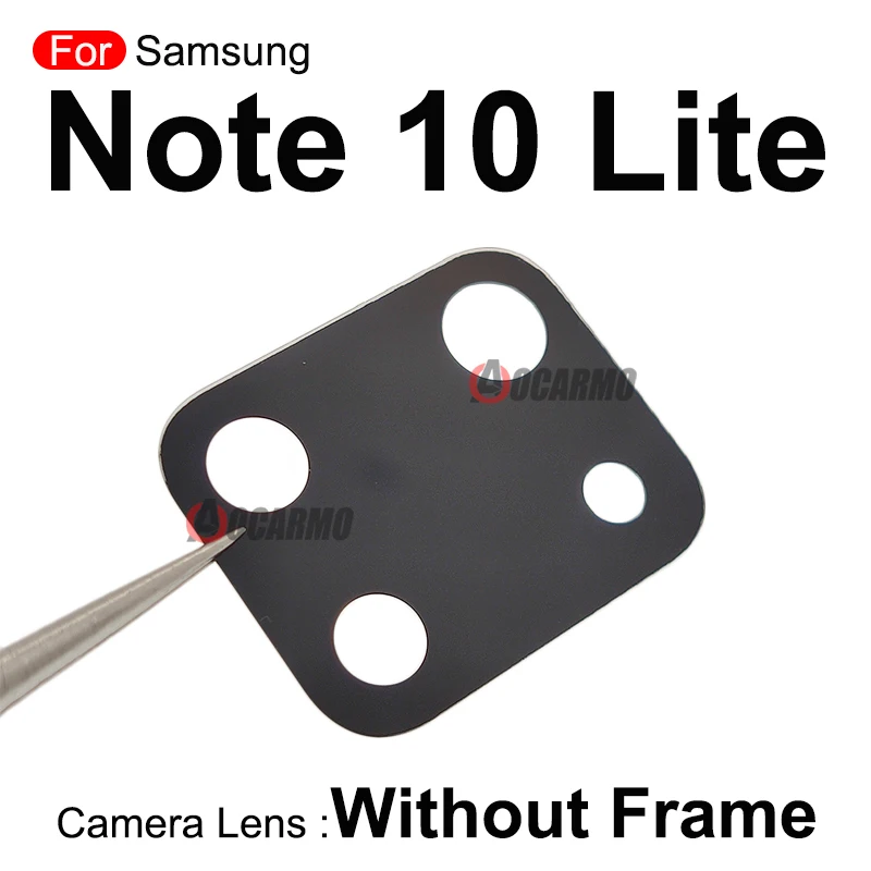 For Samsung Galaxy Note 10 Lite Back Camera Lens And Adhesive Replacement Parts