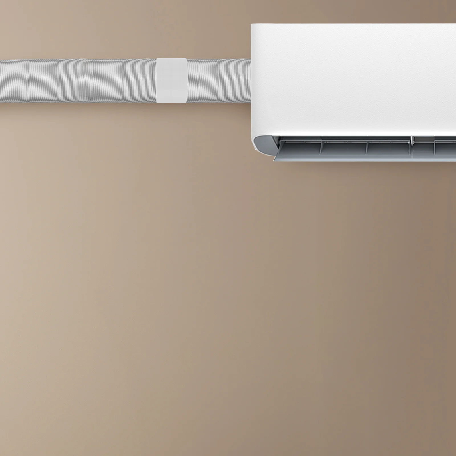 

ABS Air Ducting Connector Threaded Design for Ac Exhaust Hose Coupling Reliable Fit Universal Air Conditioning Accessories Duct