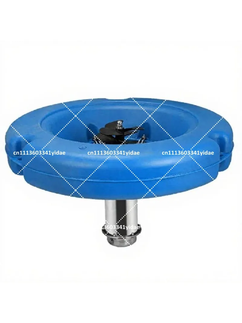 High Power Stainless Steel Oxygen Pump, Fish Pond Aerator for Aquaculture, Air Energy Pond Oxygenation System for Farm