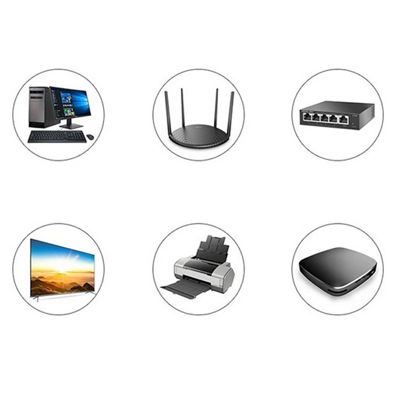 Cabeça de cristal Plug Conectores do cabo Ethernet, Sem Crimp Conectores, Conectores de rede, Tool-less, CAT6 RJ45, CAT5E, CAT6