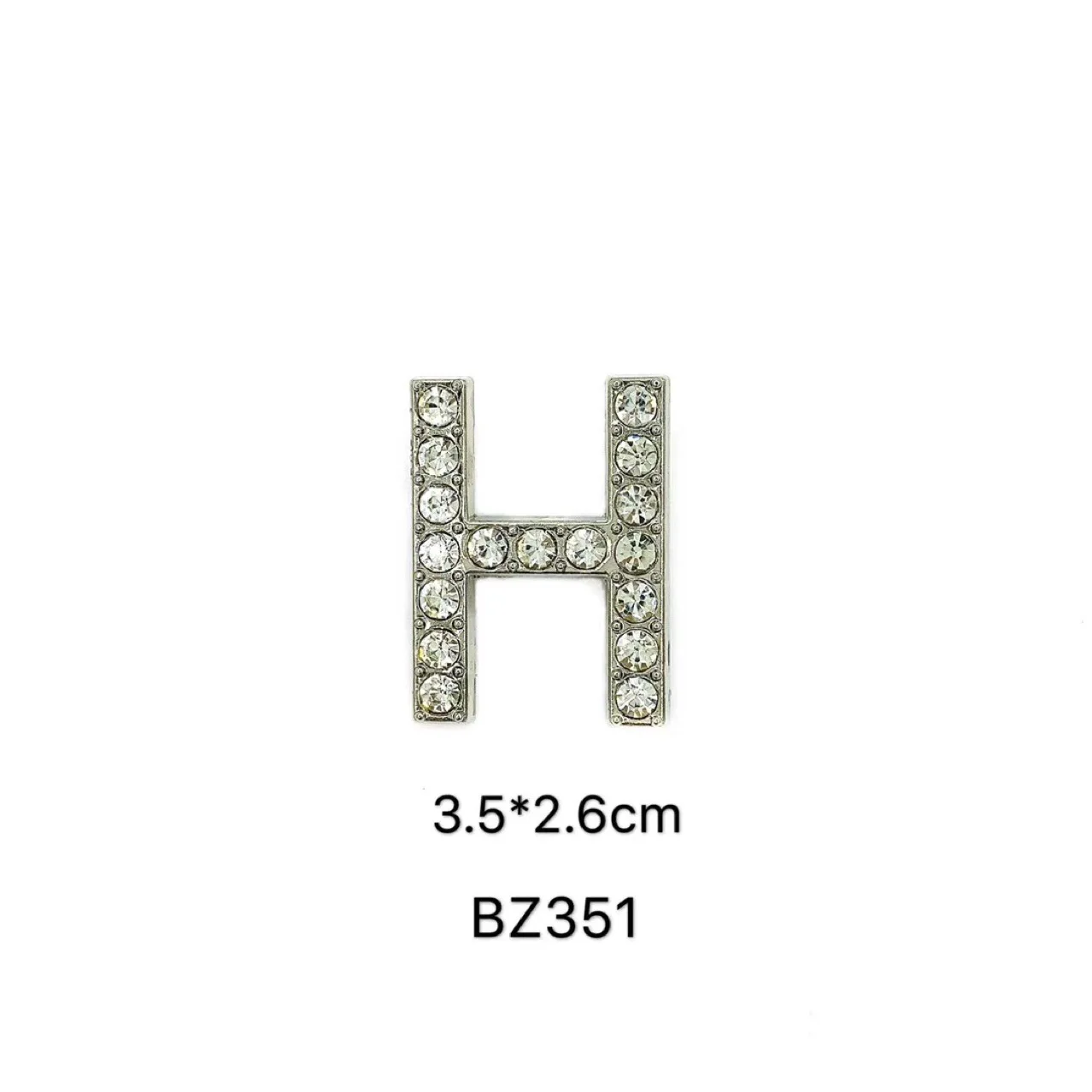 Brooches Crystal Women DIY Pins Letters Initial Gold Silver Big Brooch Men Dress Coat Accessories Luxury Jewelry Wedding Gifts