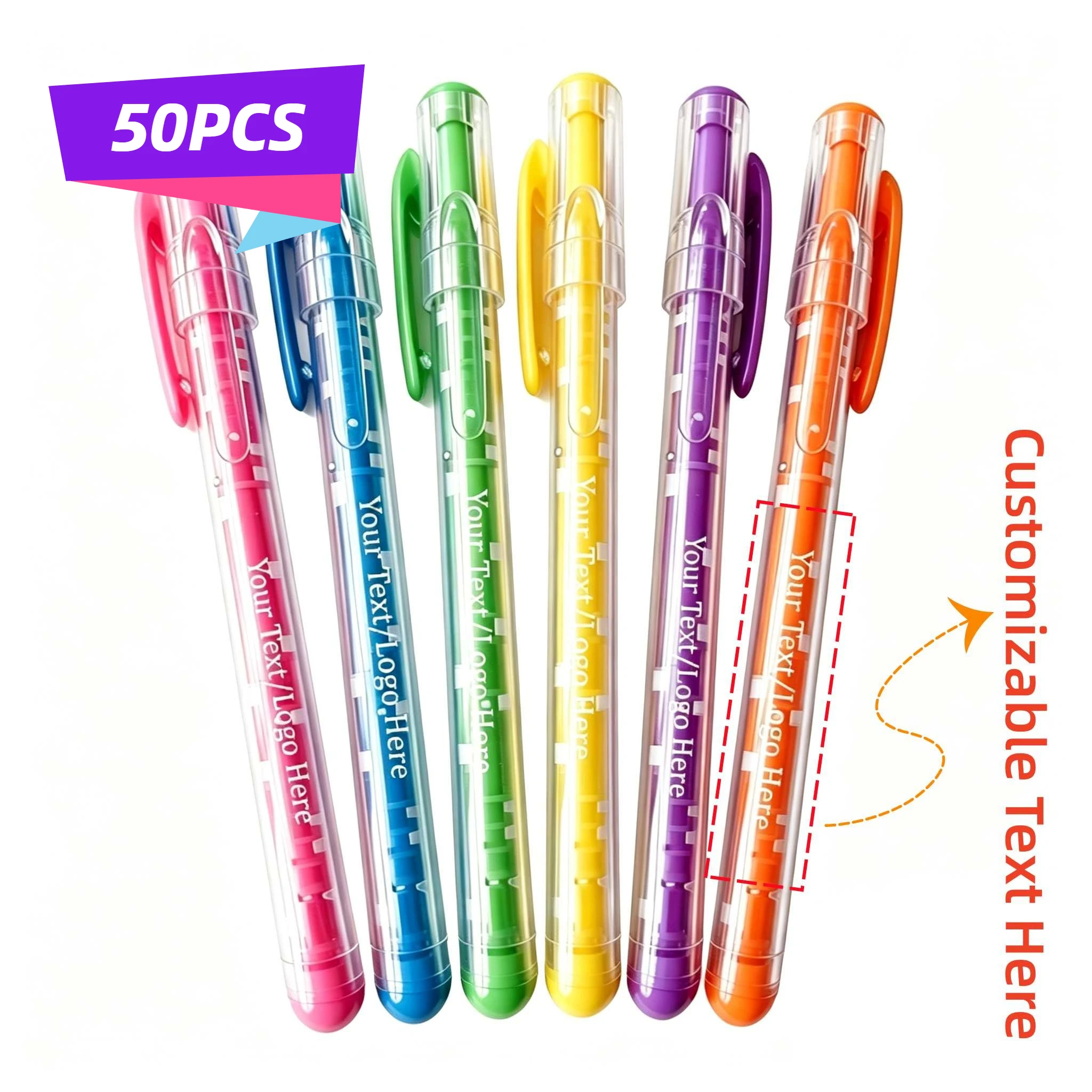 50PCS Customizable Maze Ballpoint Pens Aesthetic Kawaii Stationery for Journaling Studying Desk Decor & Unique Gift for Students
