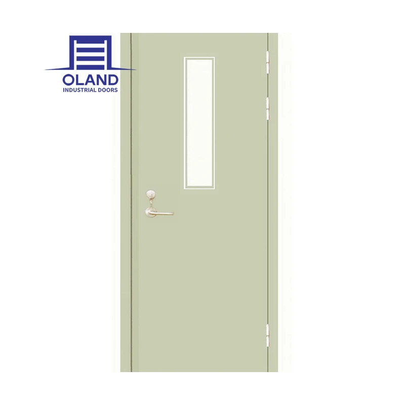 Customized Fire Rated Doors Building Fire Resistant Doors Hospital Safety Steel Fire Door
