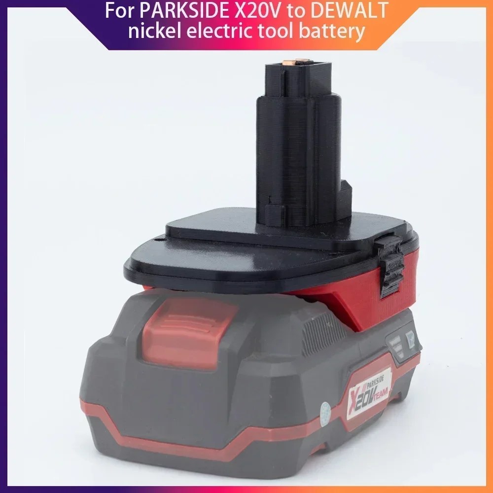 

For Lidl Parkside X20V Lithium-ion Battery to for DeWalt Nickel Power Tool Battery Converter Power Tool Accessories