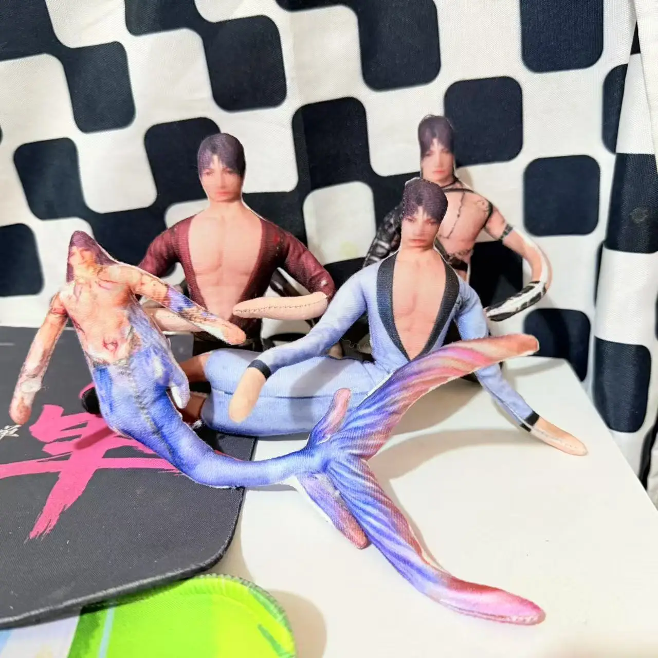 

Любовь и глубокий космический лемуриан, морской Бог Рафайэль, кукла для косплея, Mistsea Descent Rafayel, мягкие фигурки, декор комнаты, подарок