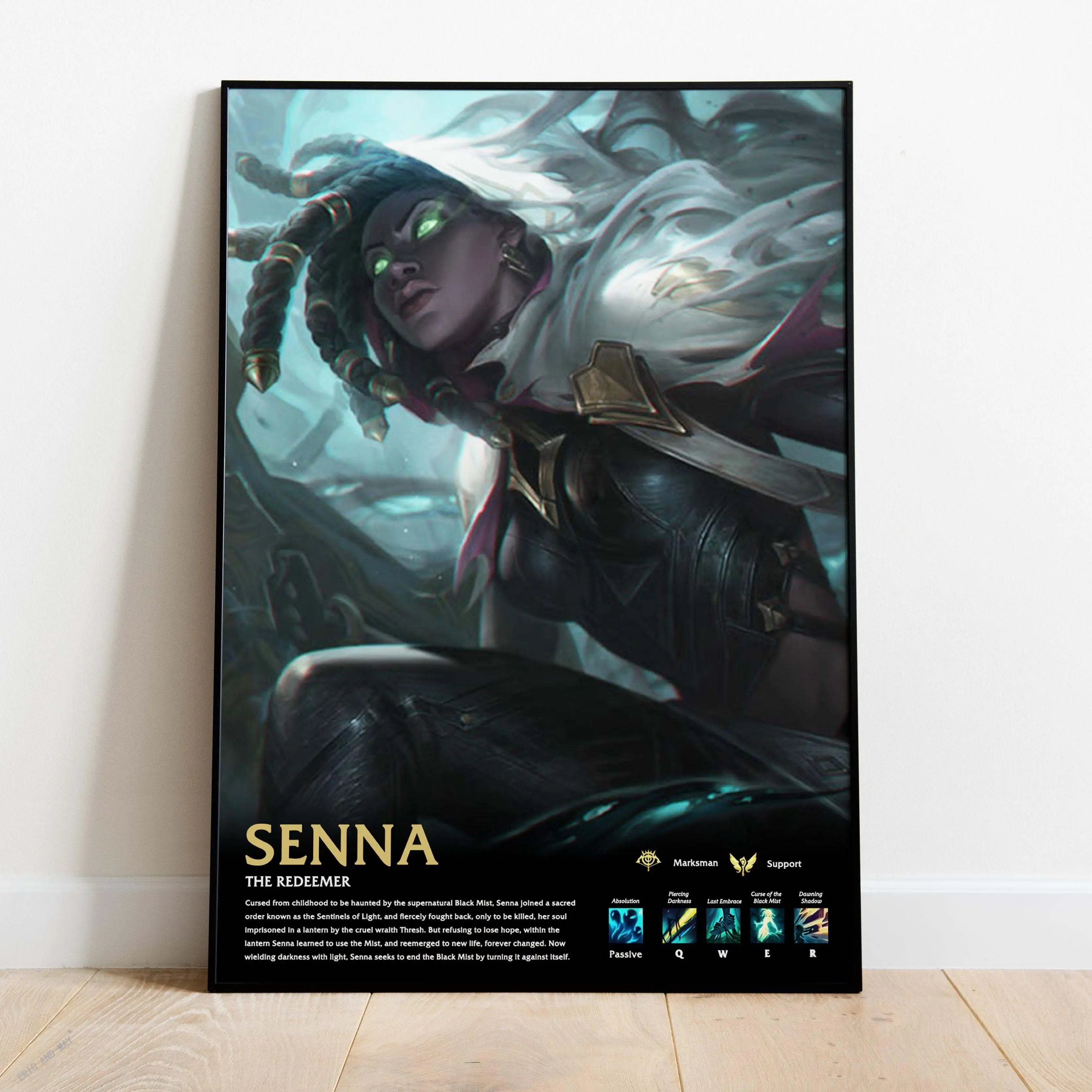 Popular Game League of Legends Character Posters Home Decoration Canvas Painting Wall Art High Quality Aesthetic Room Decor