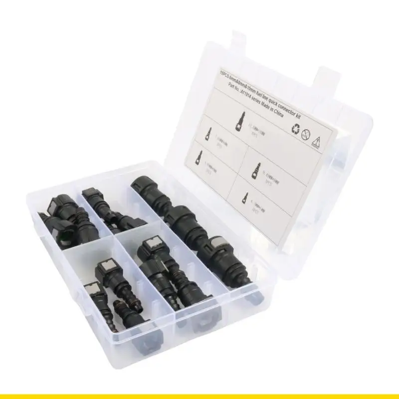 

SZCH 15 шт., устойчивый к высокому давлению разъем для быстрой смены навесного оборудования для топливной трубки для автомобилей