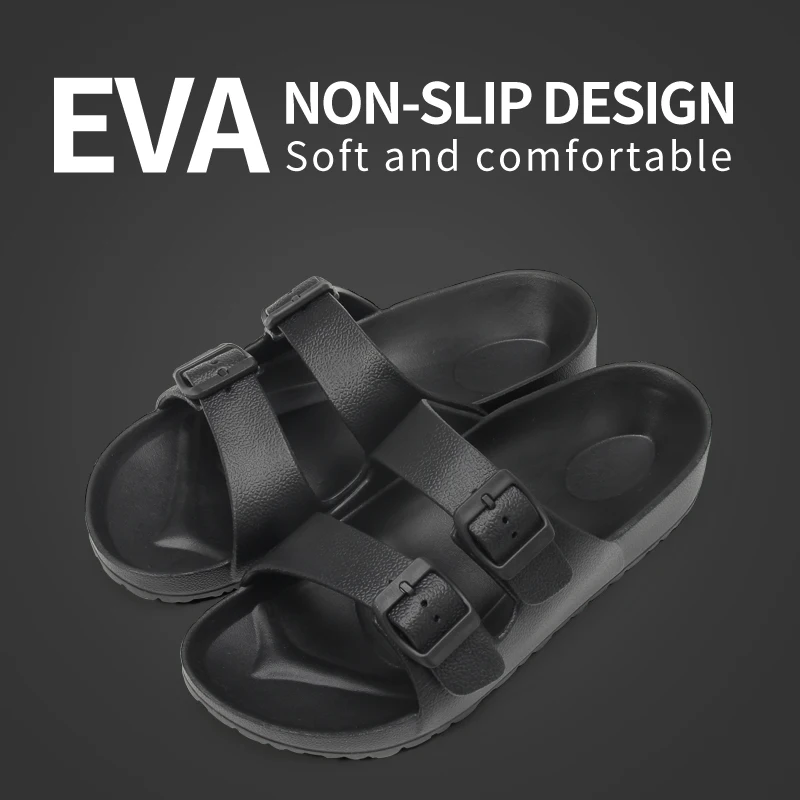 Eva men and women summer slippers non-slip outdoor sandals soft wear fashion trend with simple beach