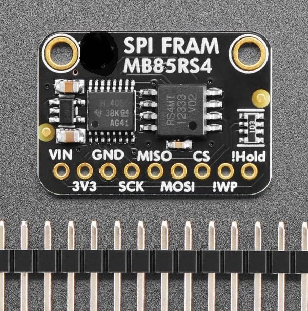 

4719 SPI Неполевой FRAM Breakout — 4 Мбит/512 КБИТ — MB85RS4MT