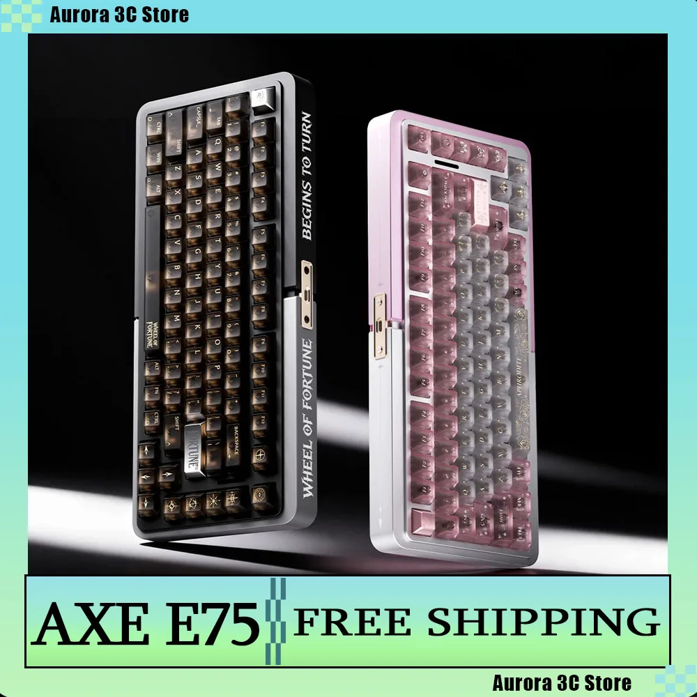 

Royal Axe E75 Magnetic Keyboard 8K TTC Magneto King Axis Aluminum Esports Gaming Mechanical Keyboard Computer Pc Peripherals