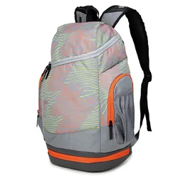 Bolso de gimnasio para hombre y mujer, bolsa deportiva cilíndrica de un solo hombro, de viaje, mochila de baloncesto