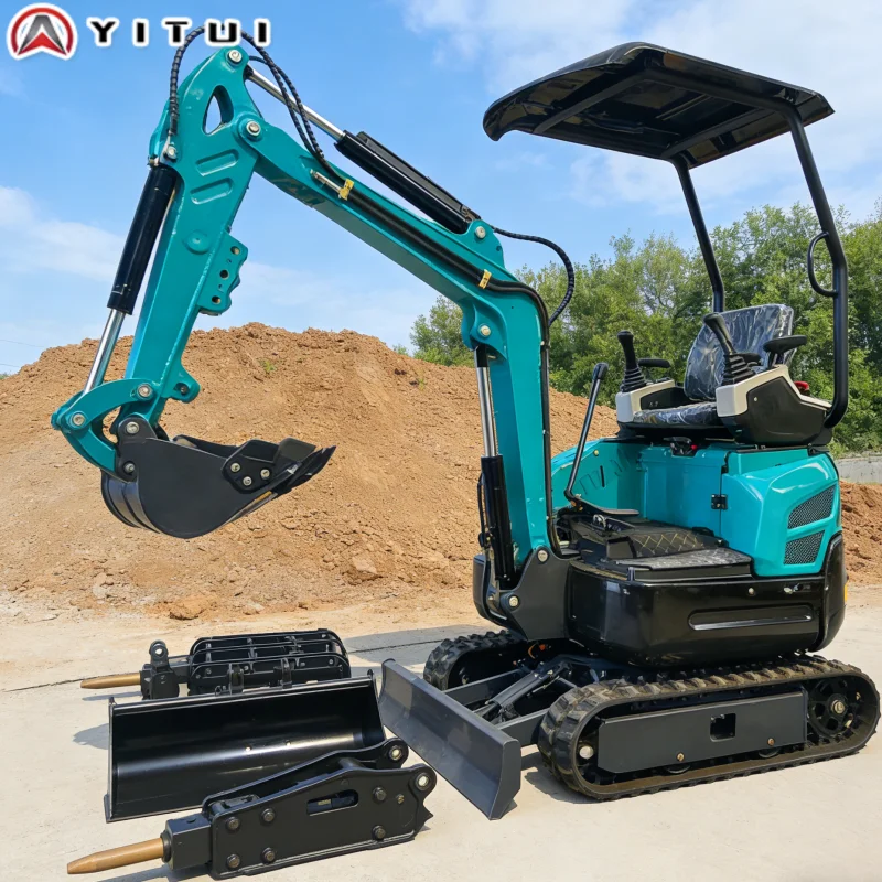 

Индивидуальный строительный мини-экскаватор, гусеничный экскаватор 1,8 тонны — сертифицирован CE для европейских строительных площадок и ремонта