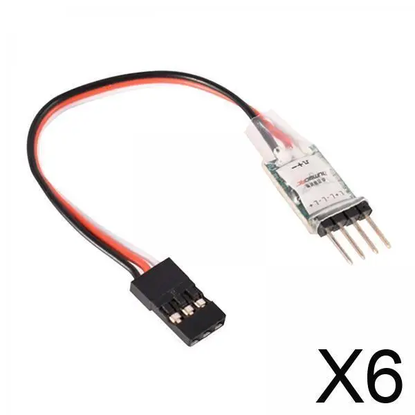 6xRC 자동차 조명 제어 스위치 RC LED 조명 컨트롤러 RC 자동차 트럭 크롤러 JR 듀퐁 헤드용