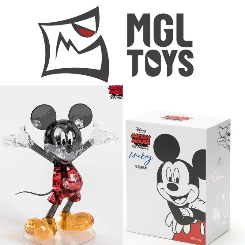 Original Disney Mickey Mouse Donald Duck Figur Blind Box, echte Figur MGL trendiges Spielzeug, Sammlergeschenk, süße Puppe