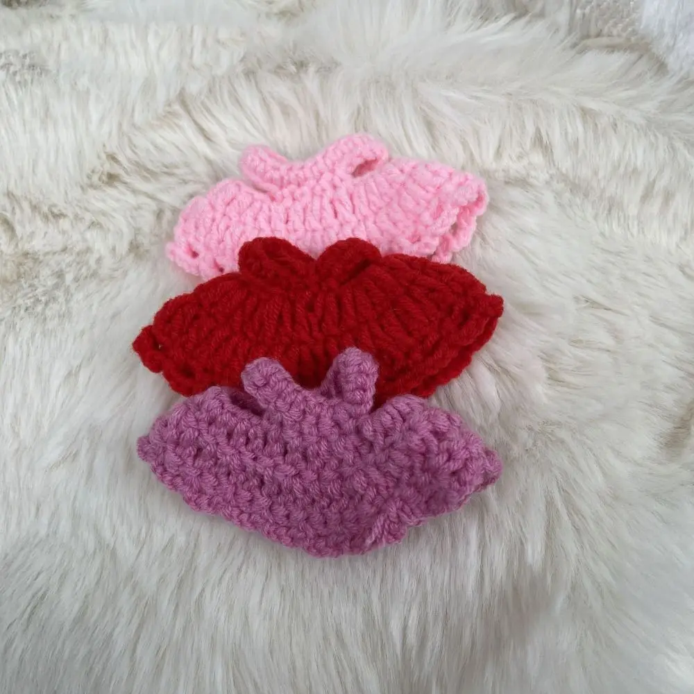 Hochwertige süße Baumwollaccessoires, süßes Strickkleid, Puppenkleidung, 10 cm Baumwolle / EXO Idol-Puppen