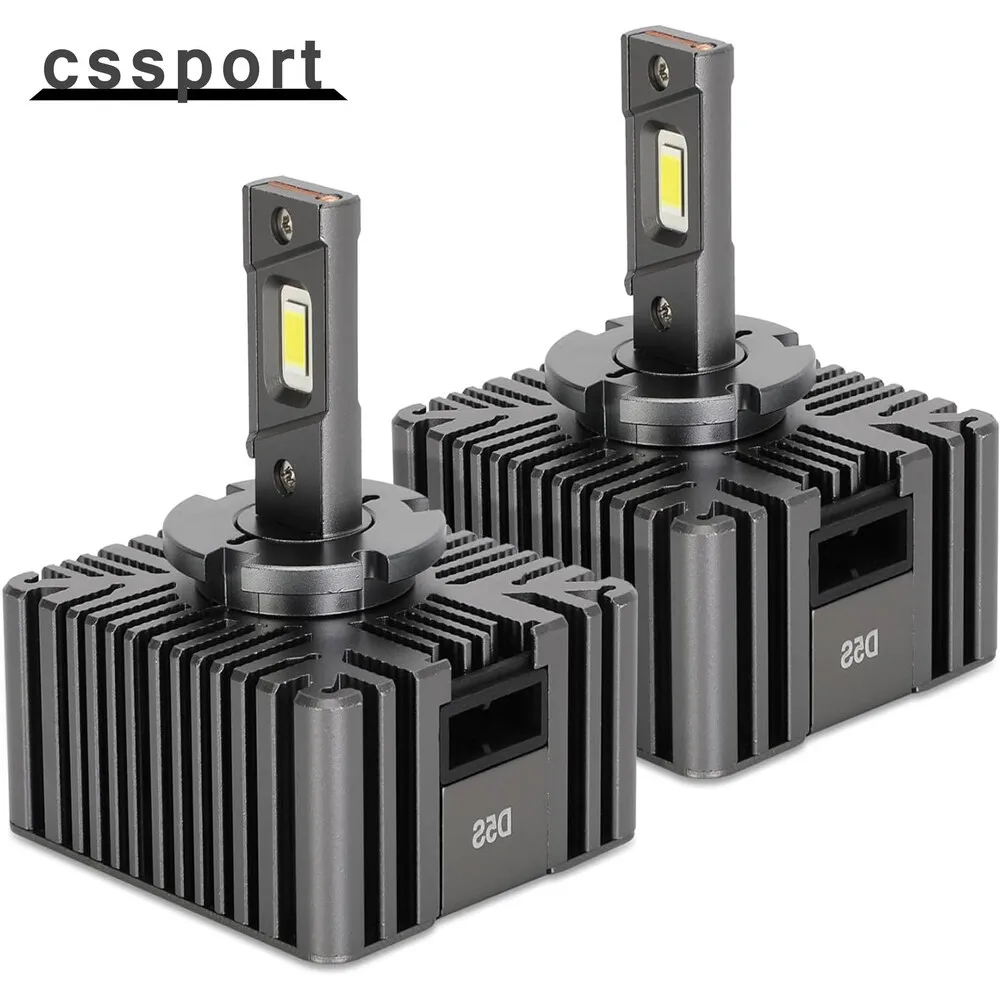 

2x D5S LED Headlight Bulbs Hi-Lo for 2016-2018 Chevy Silverado 1500 Replace HID