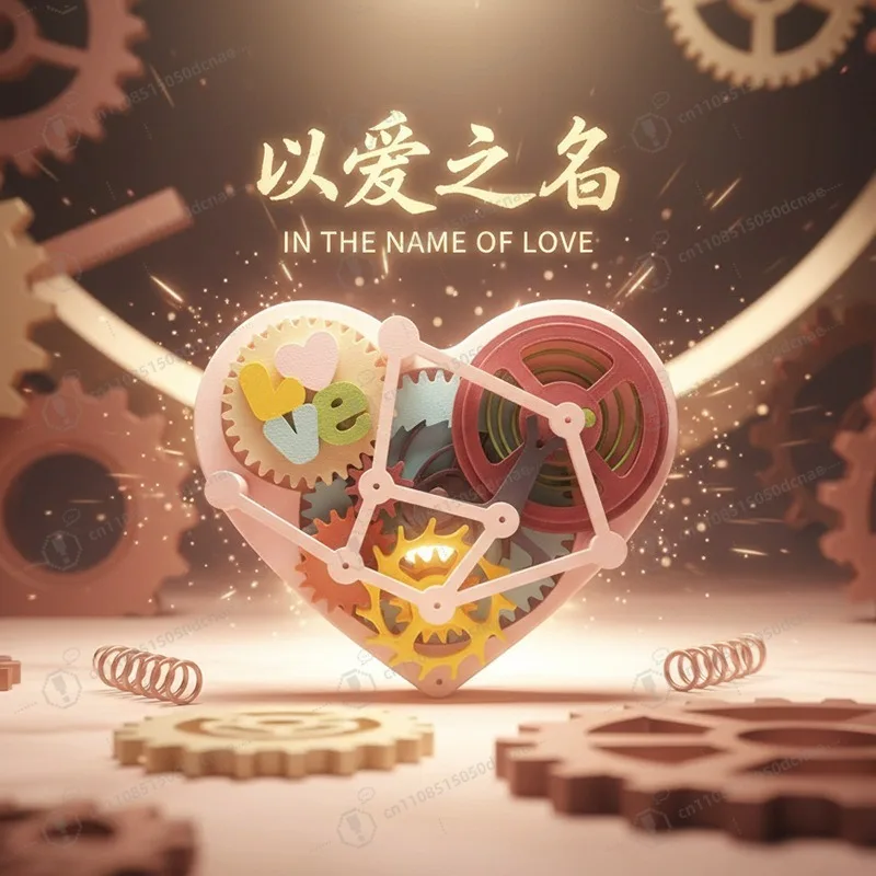 

Hot-selling new products, popular love gear tourbillon, fine workmanship, aesthetic machinery, creative desktop fun ornament