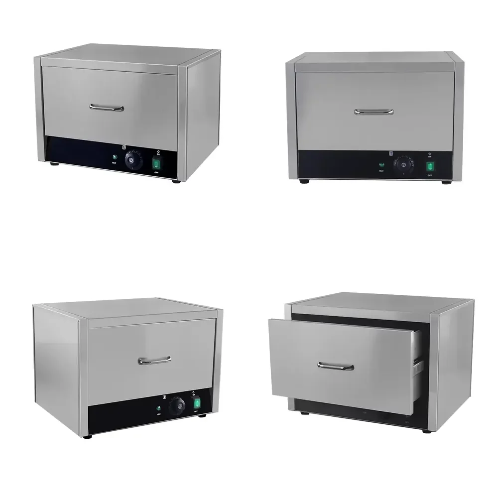 2026 Hot！ 400W Multifunctional Stainless Steel Grill Sausages Roller Electric Commercial Bun Warmer Machine for Sale