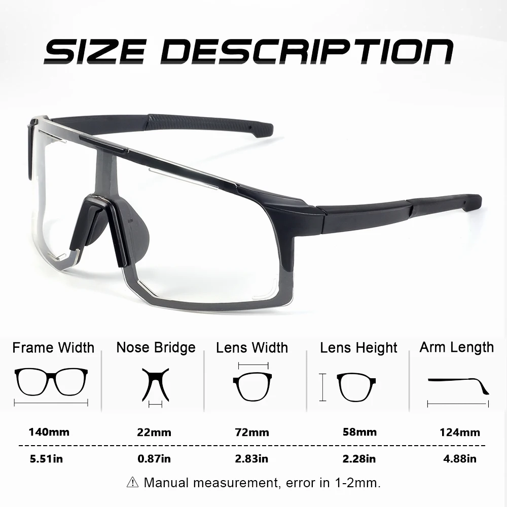 نظارات CRIXALIS للرجال للزينة بعدسات شفافة للحياة اليومية بدون إطار نظارات محايدة بإطار كبير للنساء #2