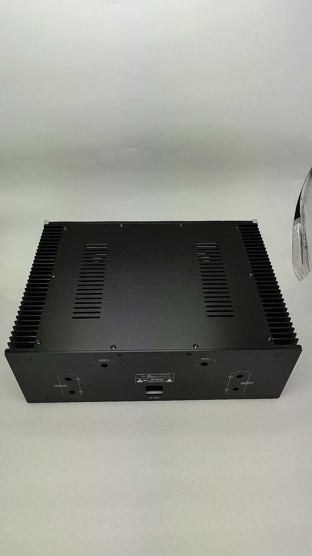 Imagem -04 - Mcintosh-full Aluminum Amplifier Chassis Preamplifier Case Amp Enclosure Faça Você Mesmo Box 430x150x363 mm